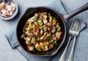 brown butter garlic mushroom