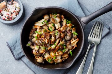 brown butter garlic mushroom
