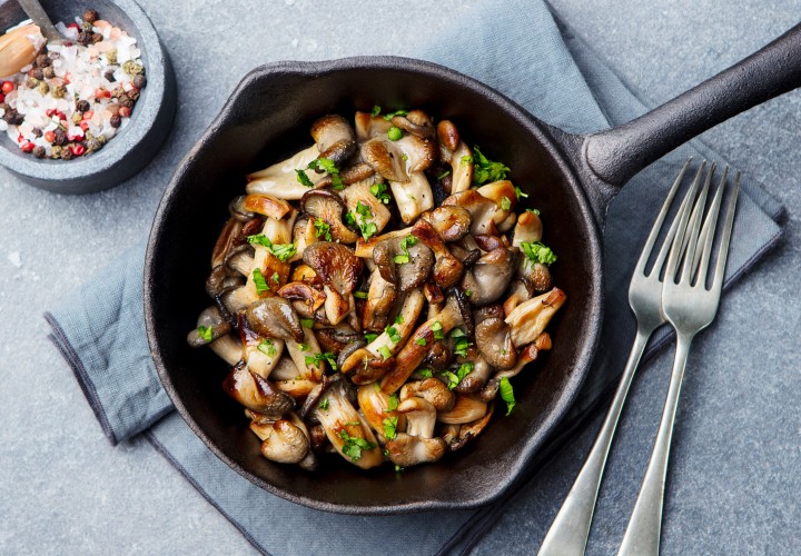 brown butter garlic mushroom