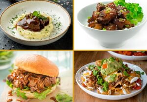 braised pork multiple ways